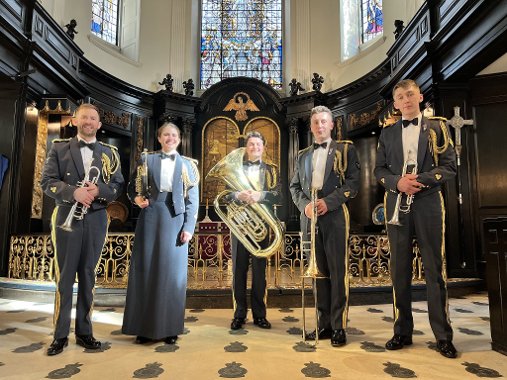 Image representing Band of the RAF Regiment Brass Ensemble