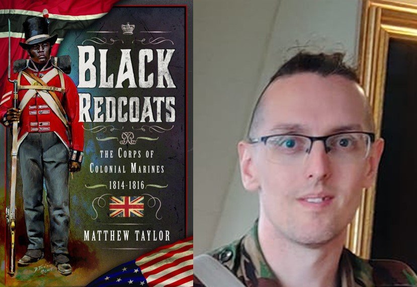 Image for Black Redcoats with Author Matthew Taylor