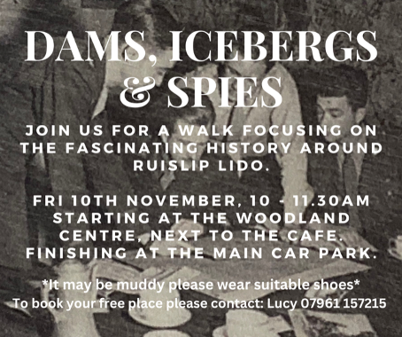 Image representing Dams, Icebergs and Spies Walk